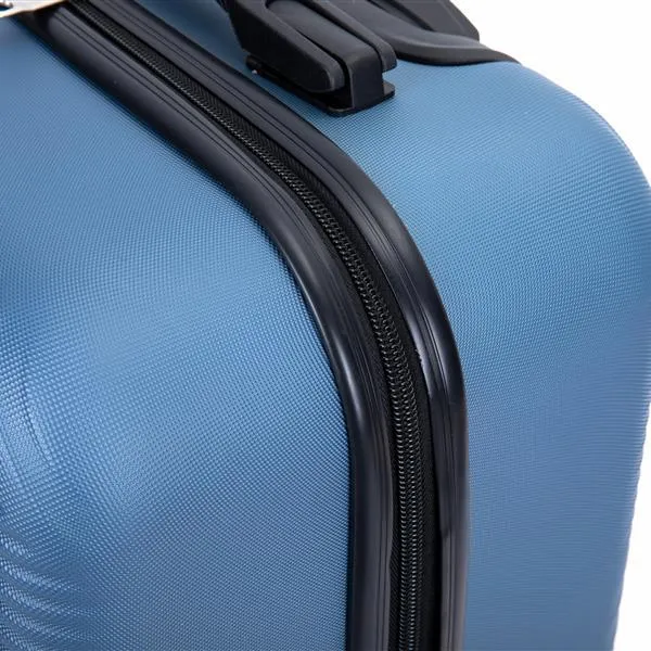 2-piece Luggage Set With Lightweight ABS And Rotating Wheels