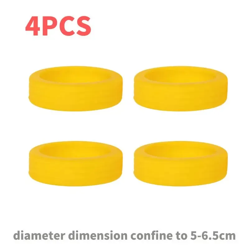8/4PCS Luggage Wheels Protector Silicone Wheels Caster Shoes Travel Luggage Suitcase Reduce Noise Wheels Guard Cover Accessories