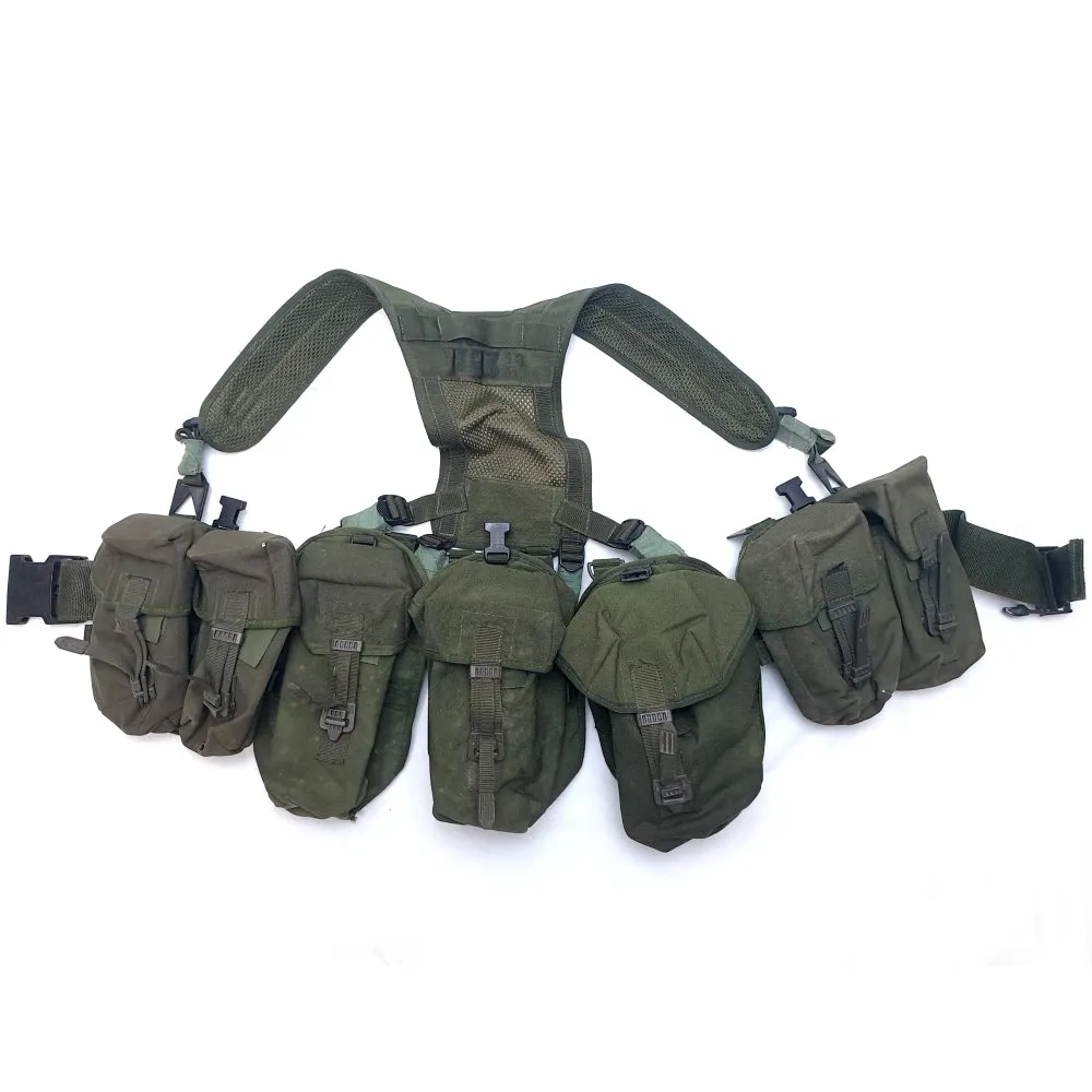 British Army OD PLCE Web Set - Medium