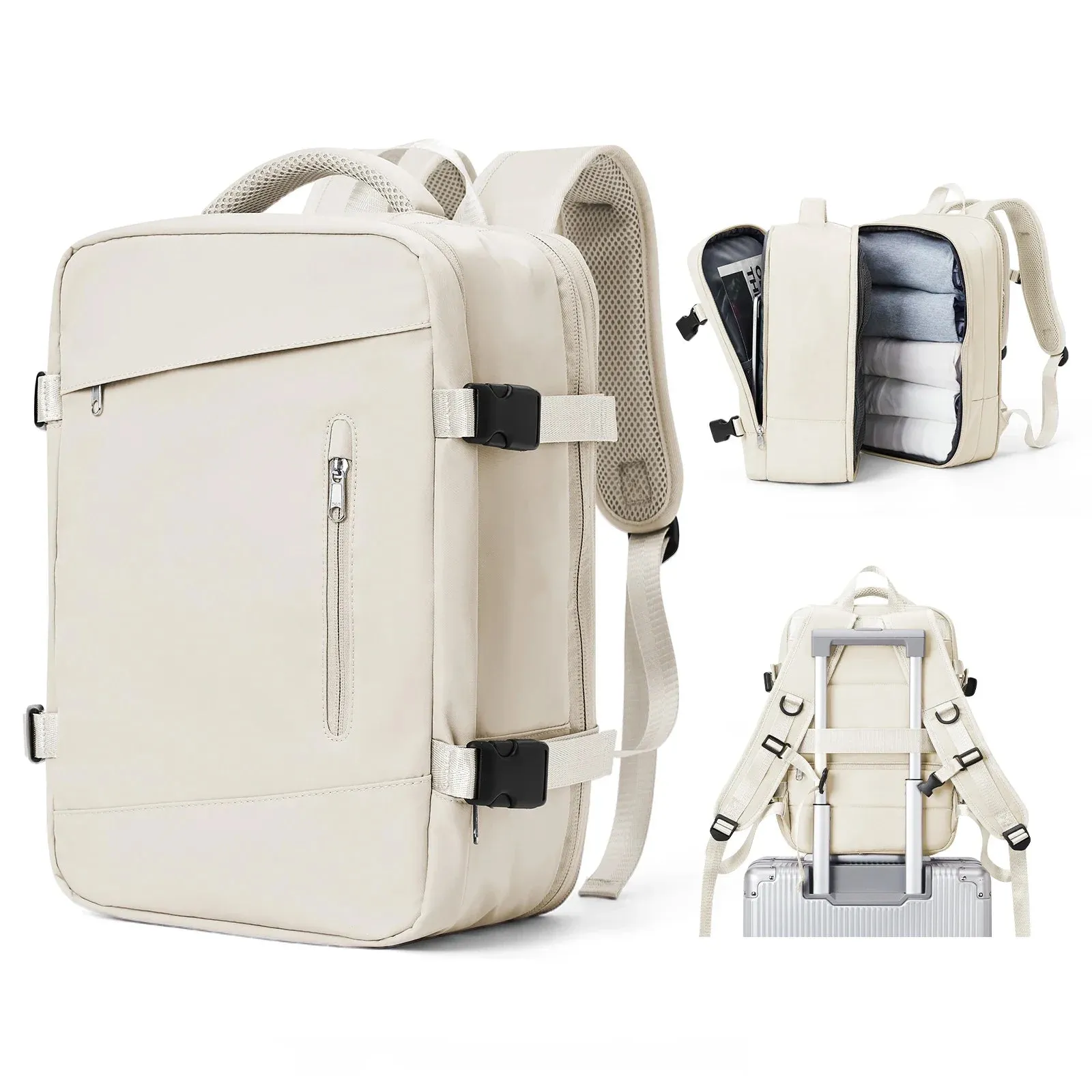 Expandable Anti Theft Cabin Backpack for Travel