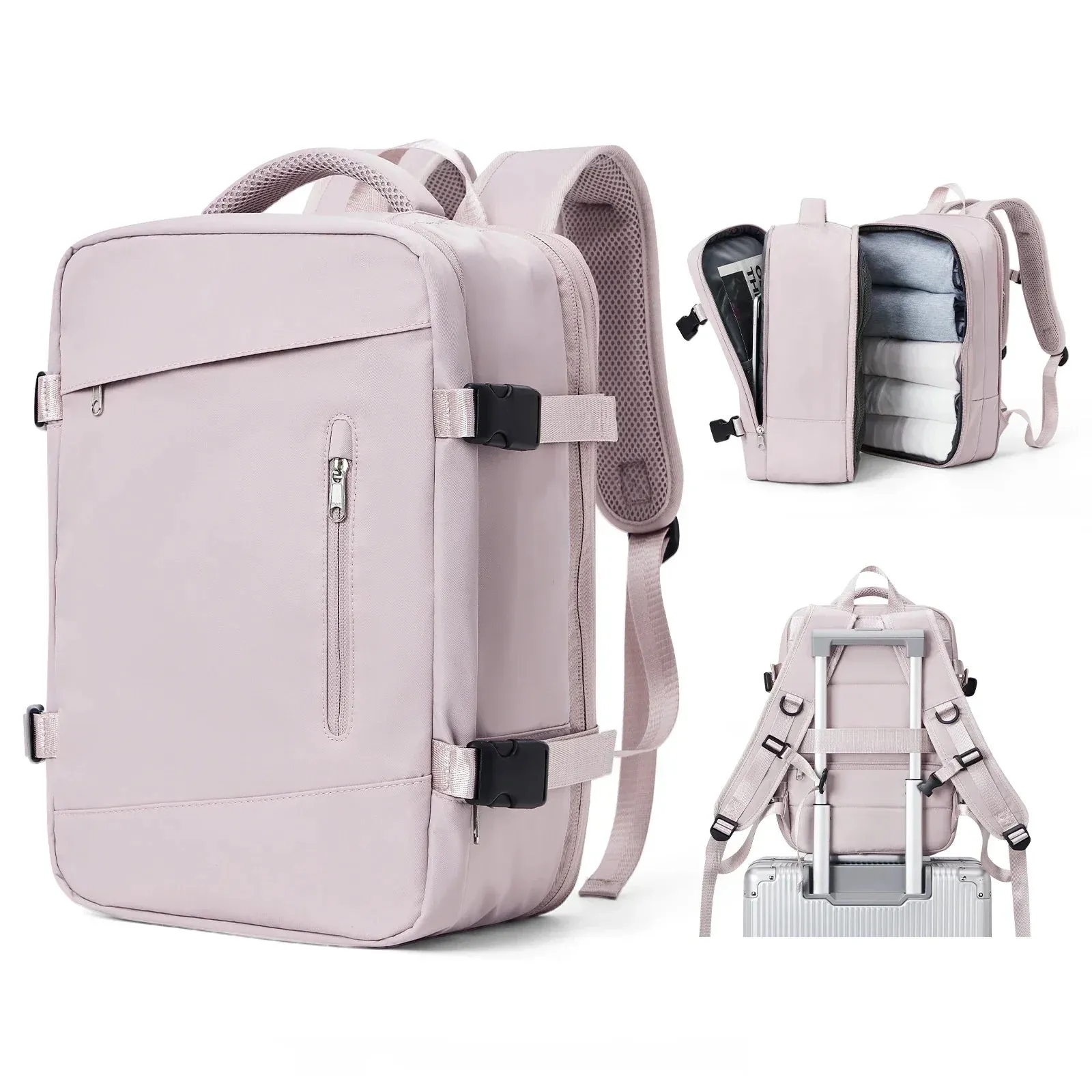 Expandable Anti Theft Cabin Backpack for Travel