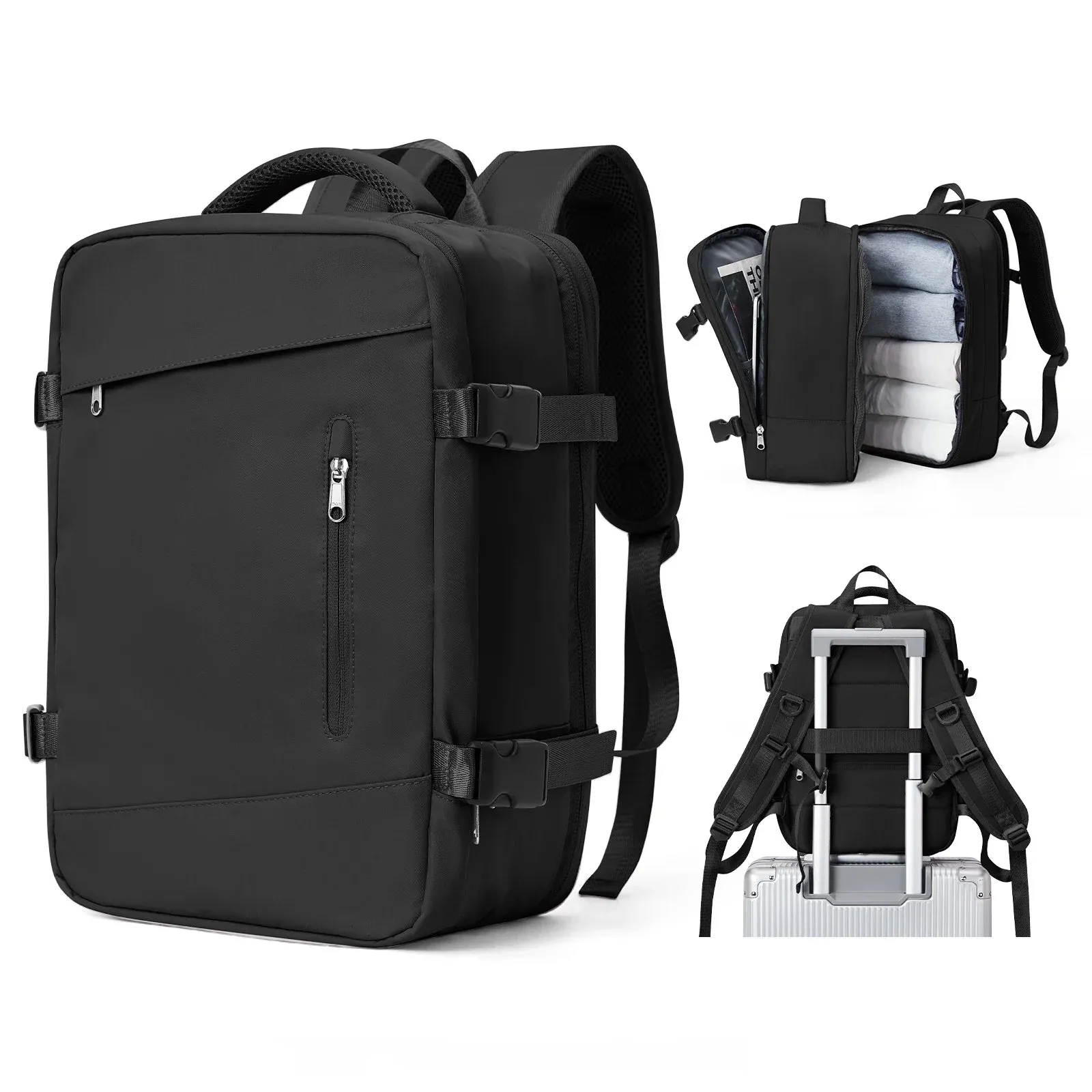 Expandable Anti Theft Cabin Backpack for Travel