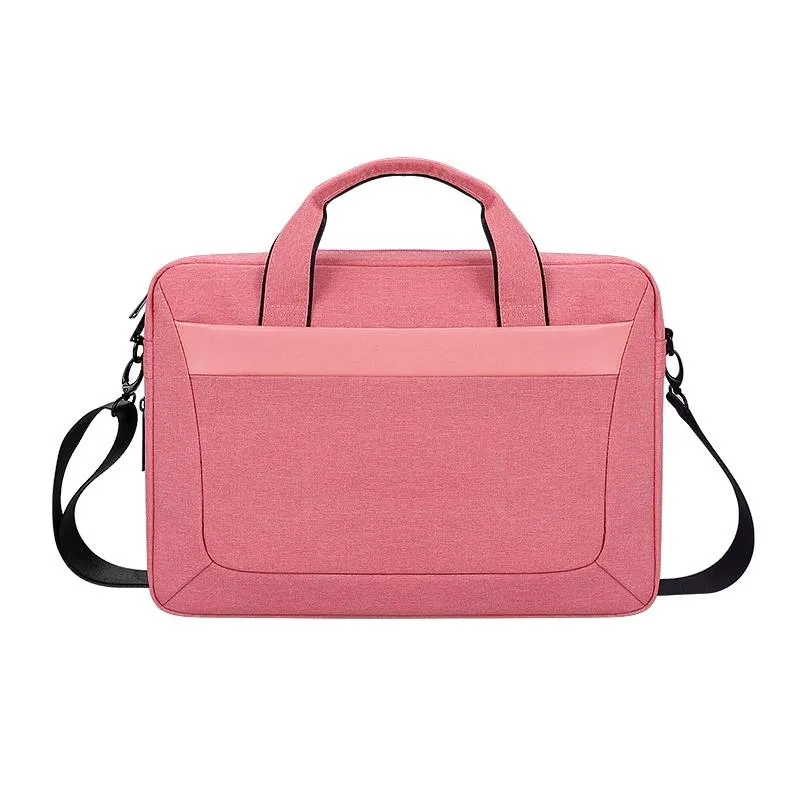 Expandable Laptop Bag - Waterproof Oxford Cloth Detachable Shoulder Strap