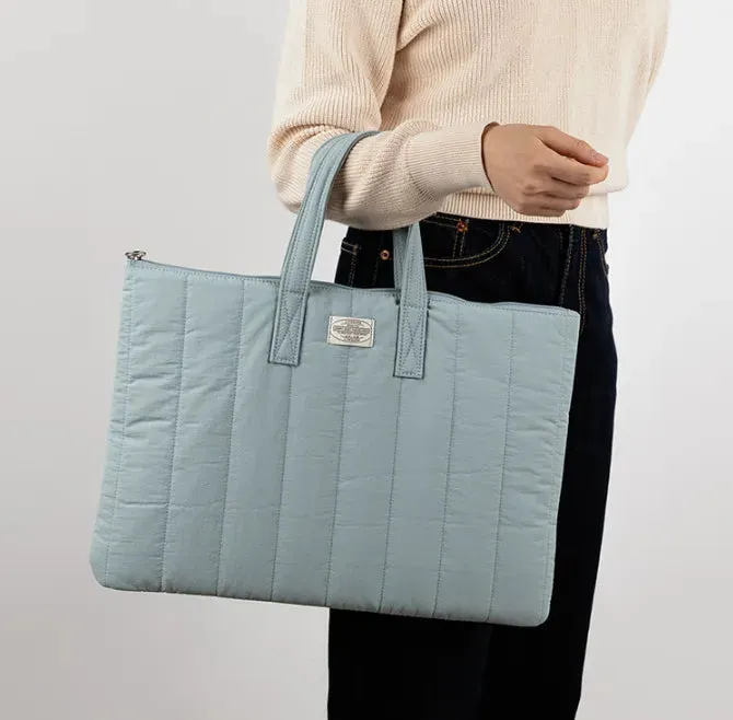 For Macbook Air Pro Ipad Tablet 9,10,11" Mid Notebook 13.3,14,15.6 Inch Handle Case Laptop Bag