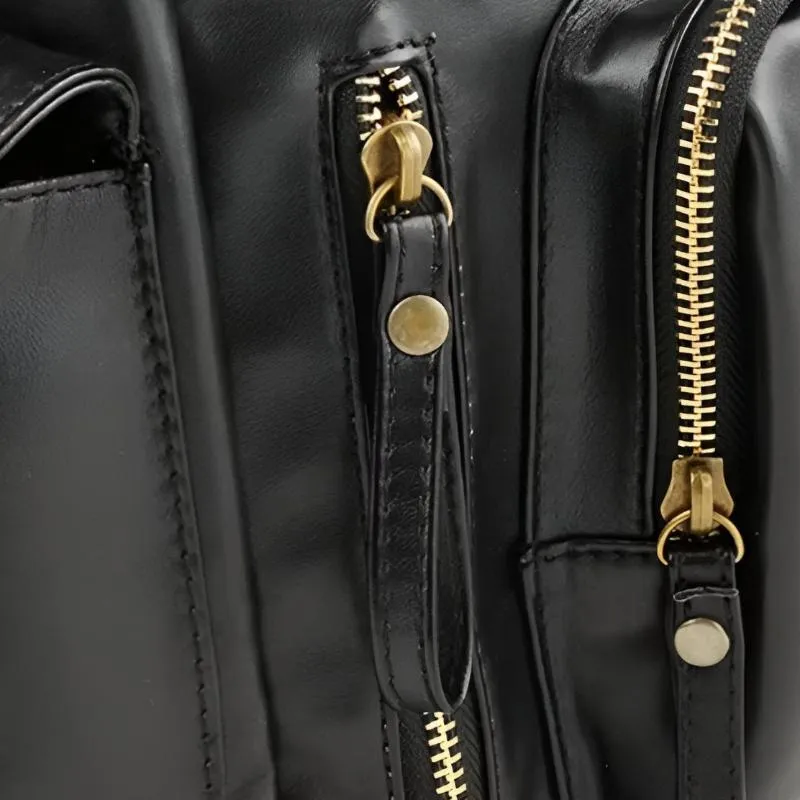Gianni Leather Duffle Bag