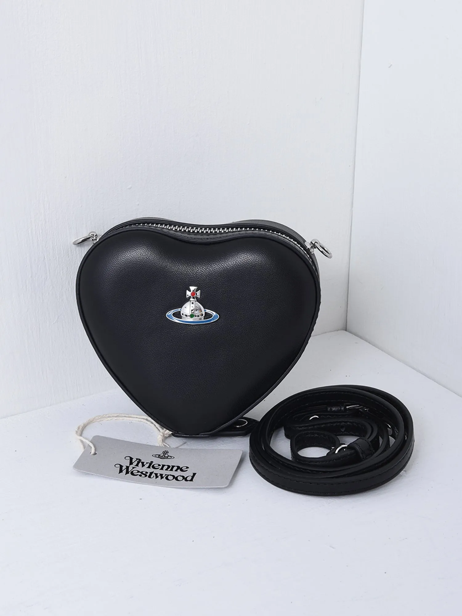 NAPPA MINI HEART CROSSBODY_BLACK