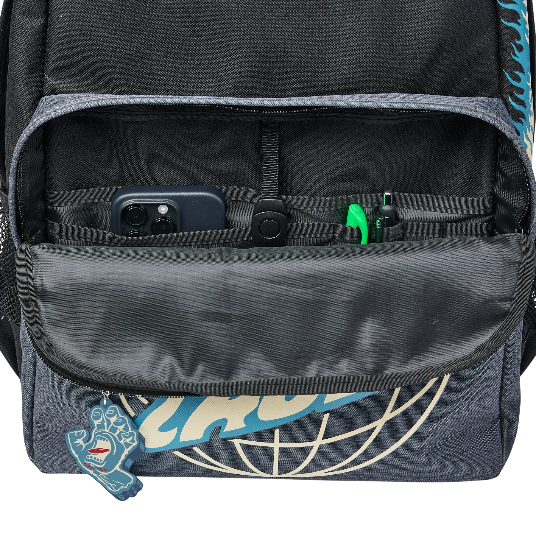 Santa Cruz Global Flame Dot Backpack