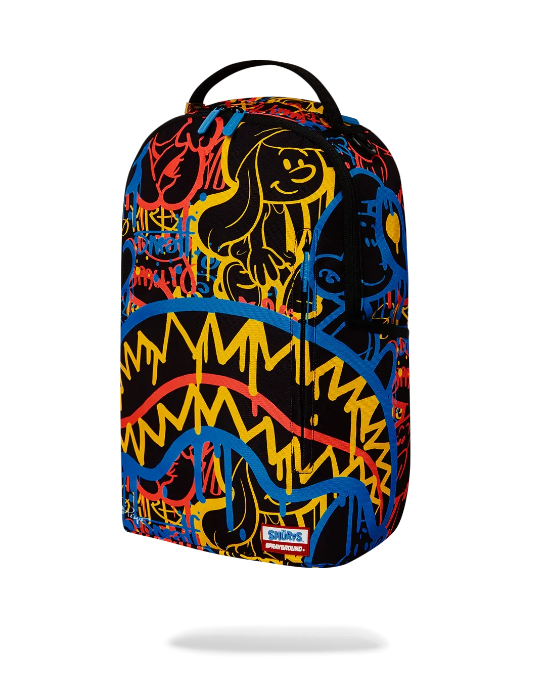 SPRAYGROUND Smurfs Neon Drip DLXSR Bookbag