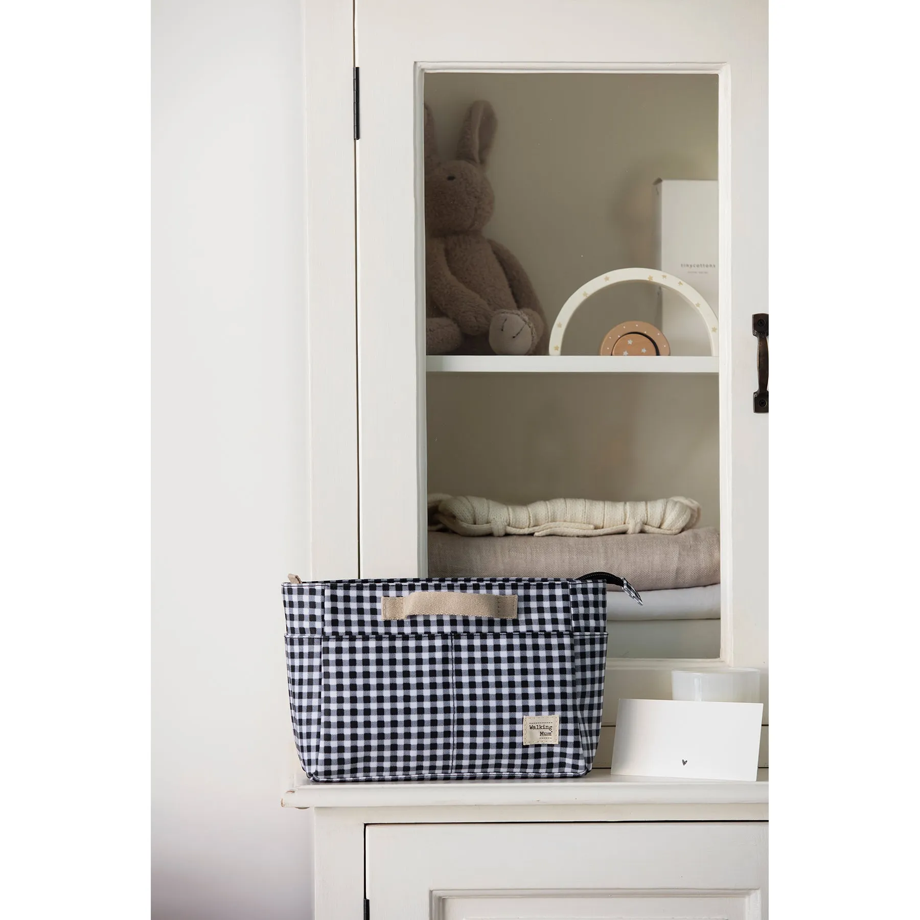 Walking Mum I Love Vichy Black Travel Essentials Pouch